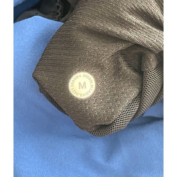 Lululemon Surge Lined Short 6" Gravel Dust Symphony Blue True Navy Sz M Gym - Picture 12 of 16